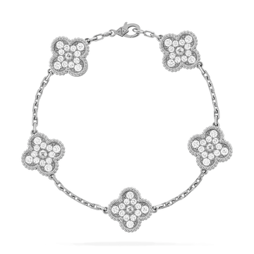 Vintage Alhambra bracelet, 5 motifs