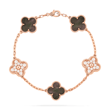 Vintage Alhambra bracelet, 5 motifs