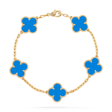 Vintage Alhambra bracelet, 5 motifs