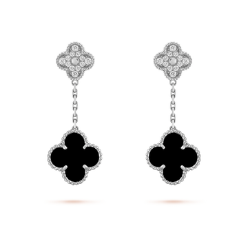 Magic Alhambra earrings, 2 motifs