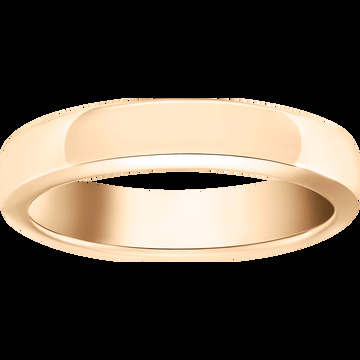 Обручальное кольцо Toujours, 4 мм, желтое золото