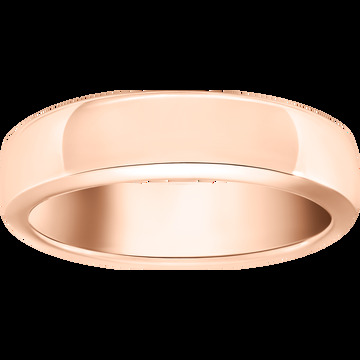 Обручальное кольцо Toujours, 5 мм, розовое золото
