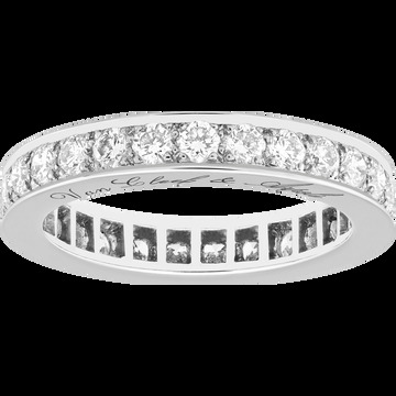 Обручальное кольцо Romance, 3,2 мм, платина, бриллианты