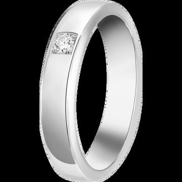 Обручальное кольцо Toujours Etoiles, платина, бриллиант