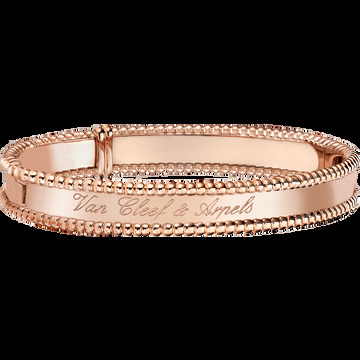 Браслет Perlée signature, розовое золото, очень маленькая модель