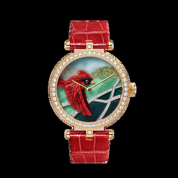 Часы Lady Arpels Cardinal Carmin