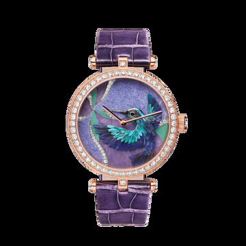 Часы Lady Arpels Colibri Indigo