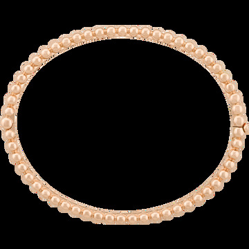 Браслет Perlée perles d'or, розовое золото, миниатюрная модель.