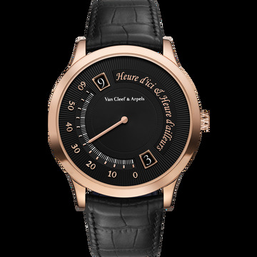 Часы Midnight Heure d'Ici & Heure d'Ailleurs