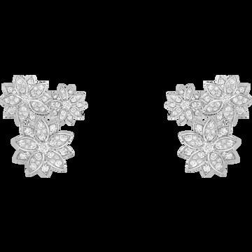 Серьги Lotus, 3 цветка