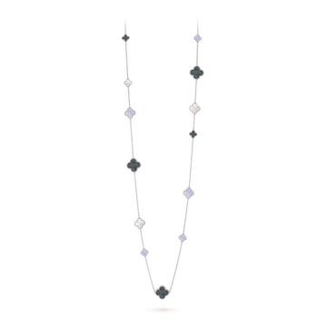 Magic Alhambra long necklace, 16 motifs