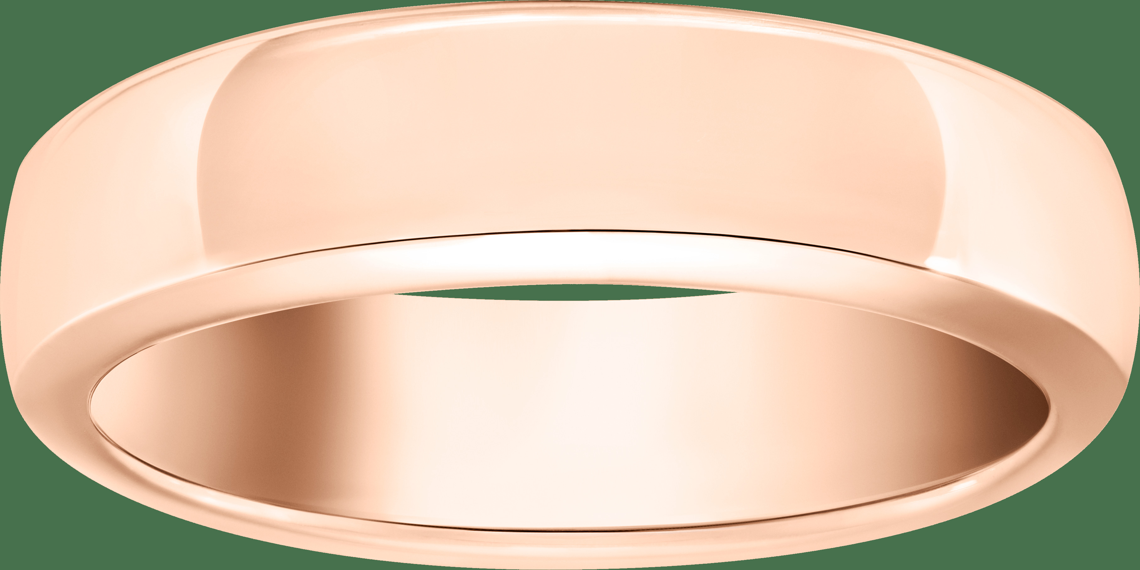 Обручальное кольцо Toujours, 5 мм, розовое золото