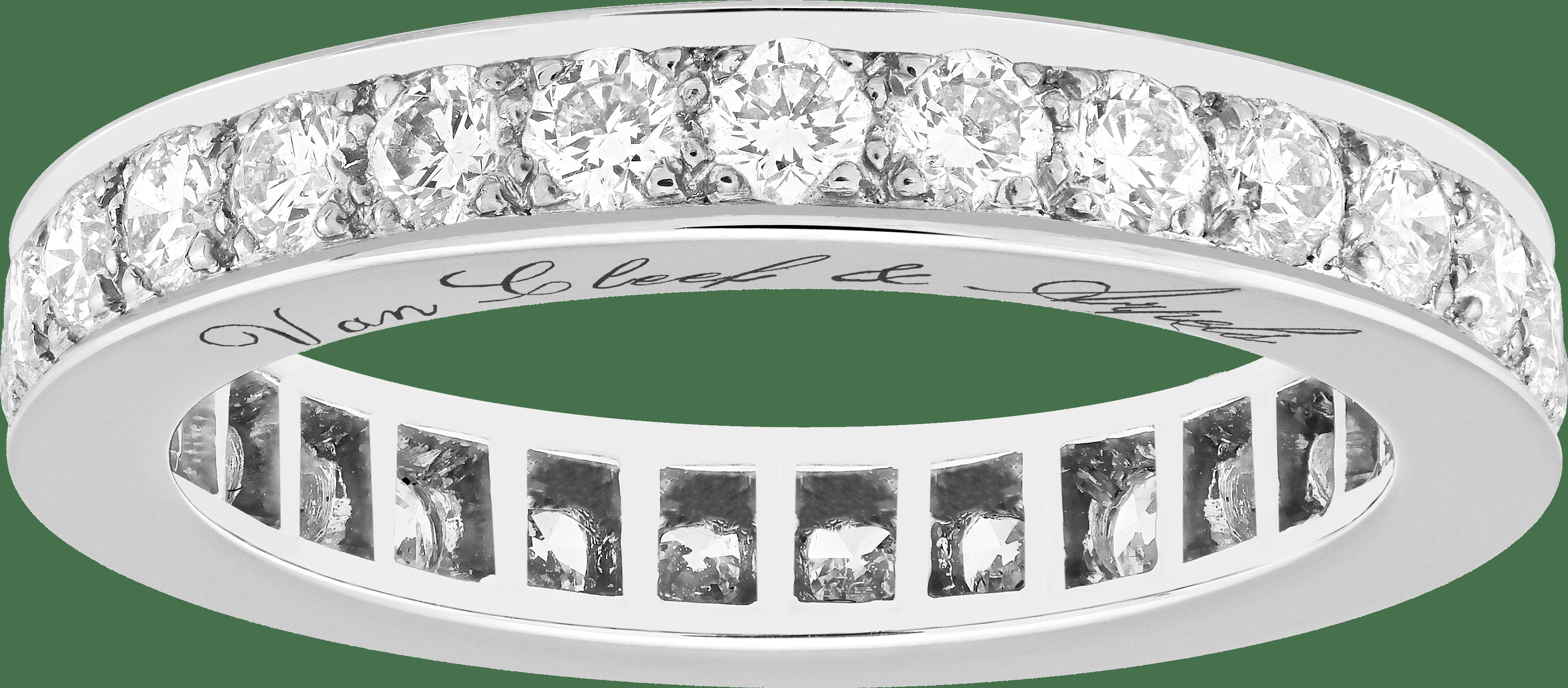 Обручальное кольцо Romance, 3,2 мм, платина, бриллианты