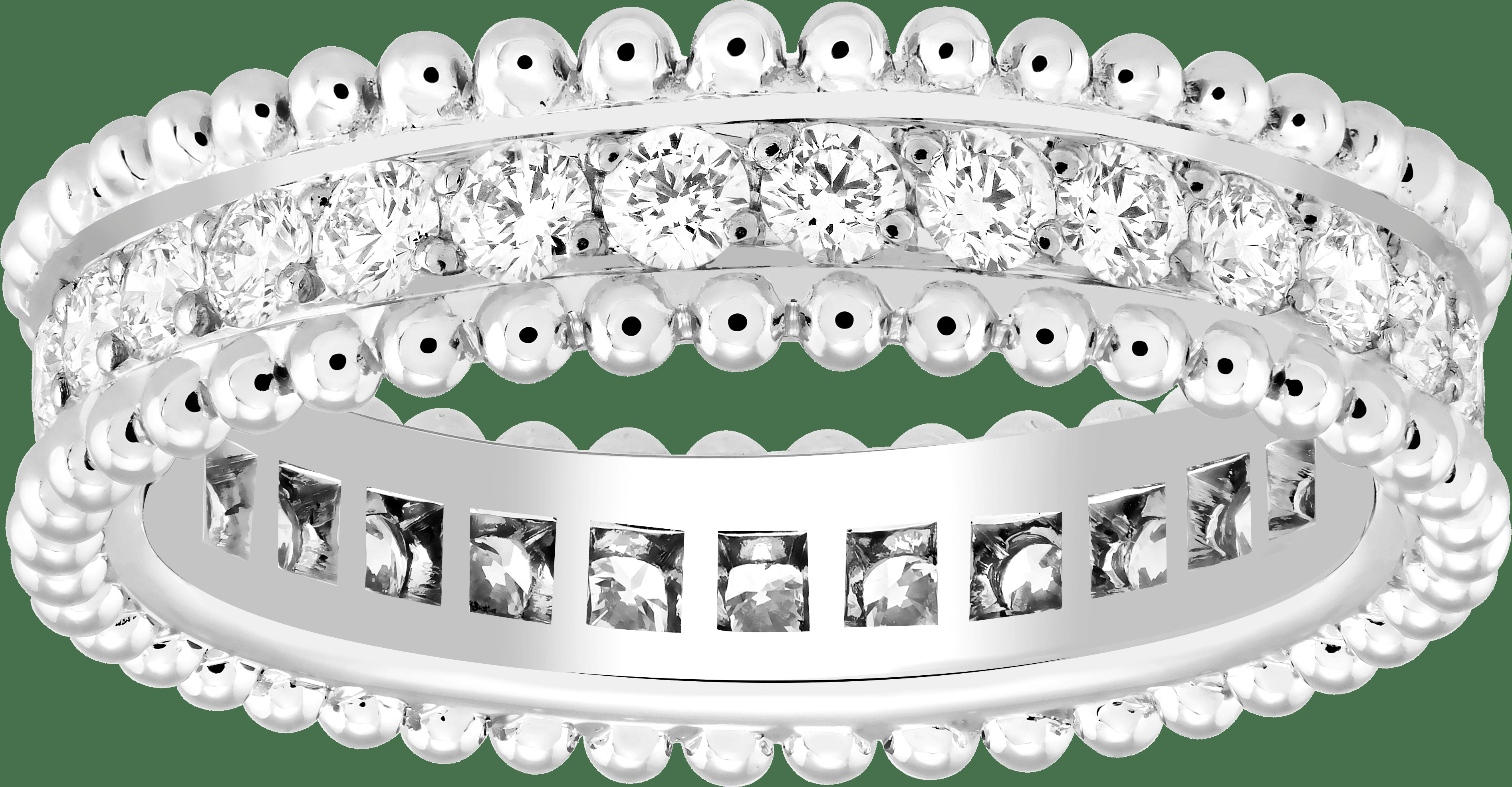 Обручальное кольцо Estelle, платина, бриллианты