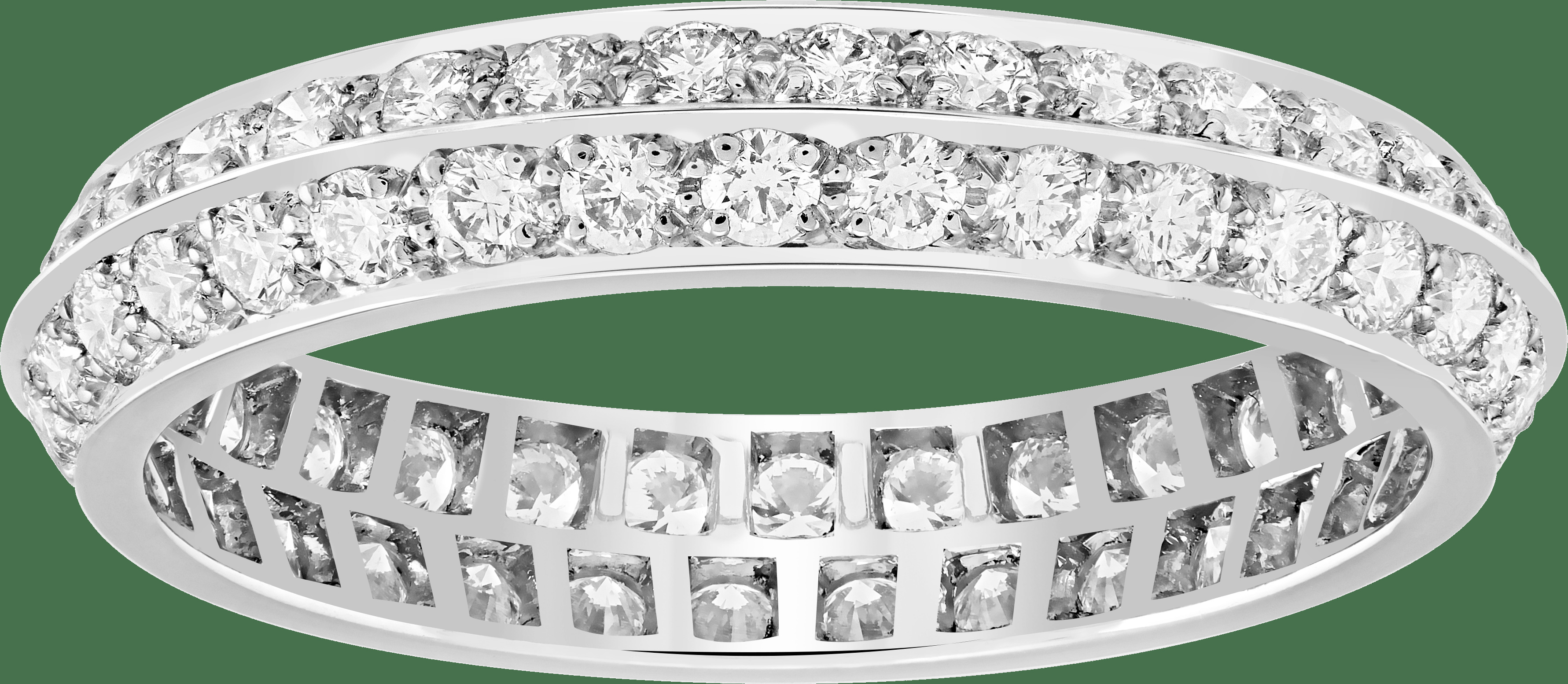 Обручальное кольцо Couture, платина, бриллианты