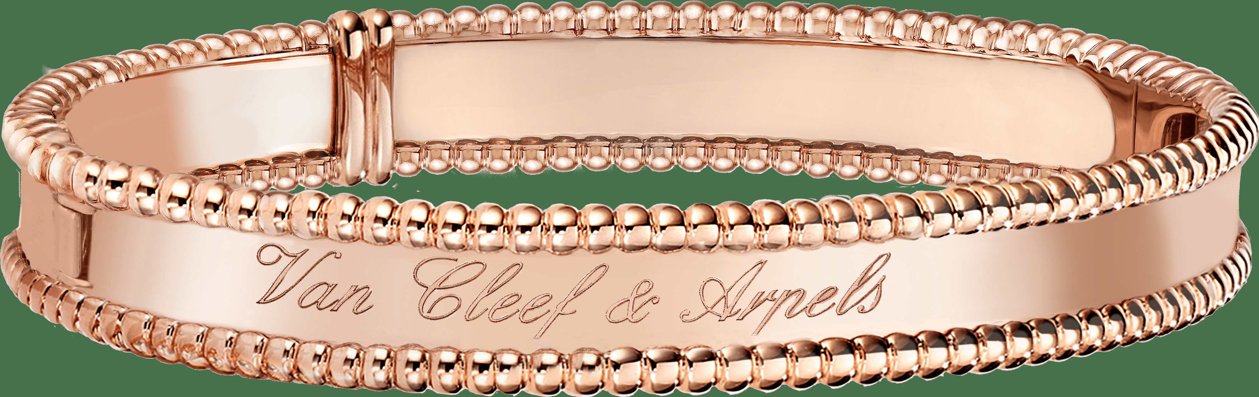 Браслет Perlée signature, розовое золото, очень маленькая модель