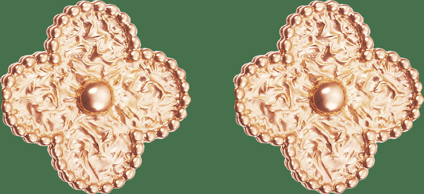 Серьги Vintage Alhambra, розовое золото