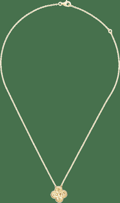 Подвеска Vintage Alhambra, желтое золото