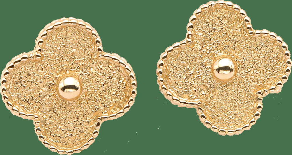 Серьги Magic Alhambra, желтое золото