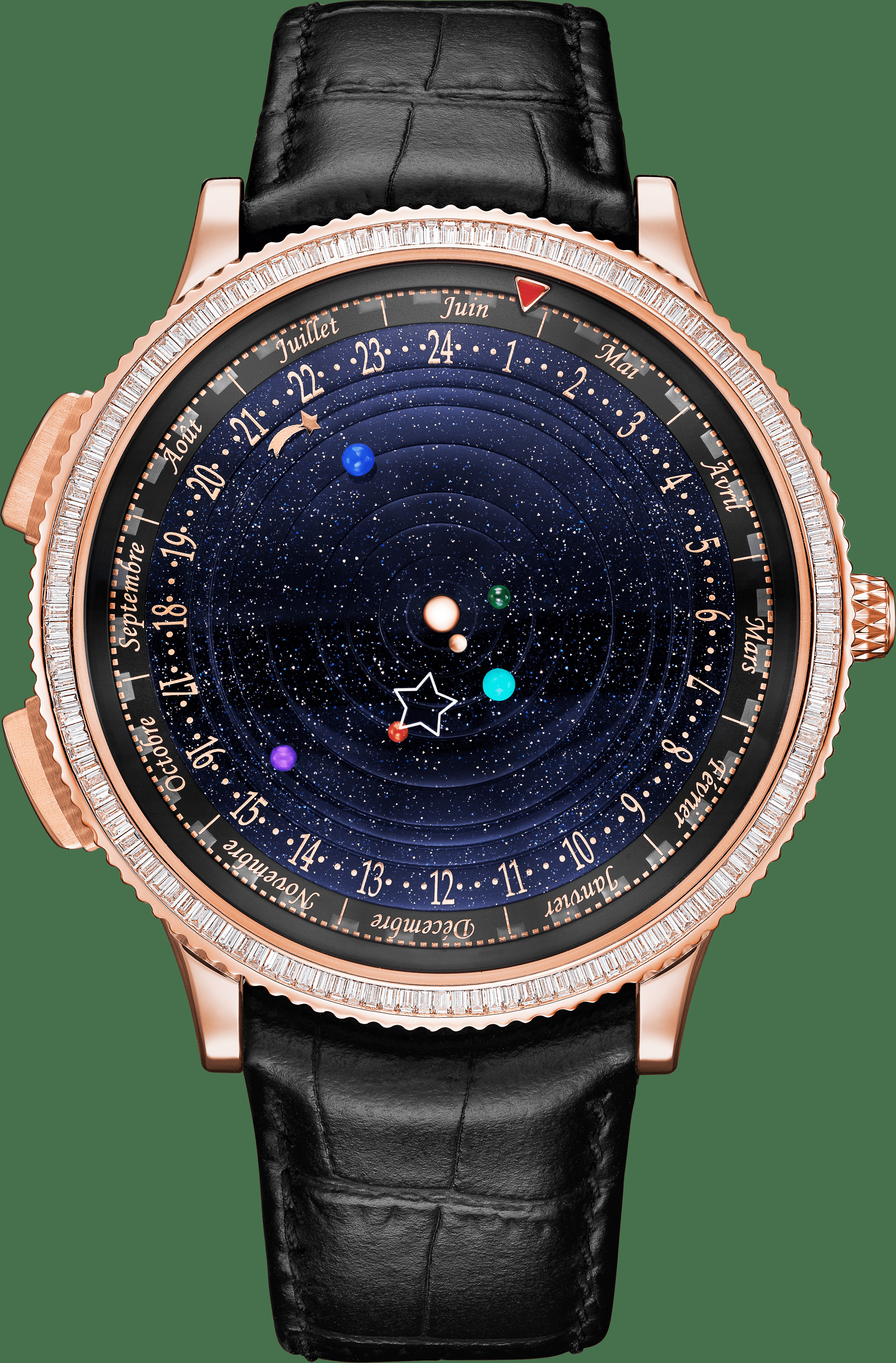 Часы Midnight Planétarium