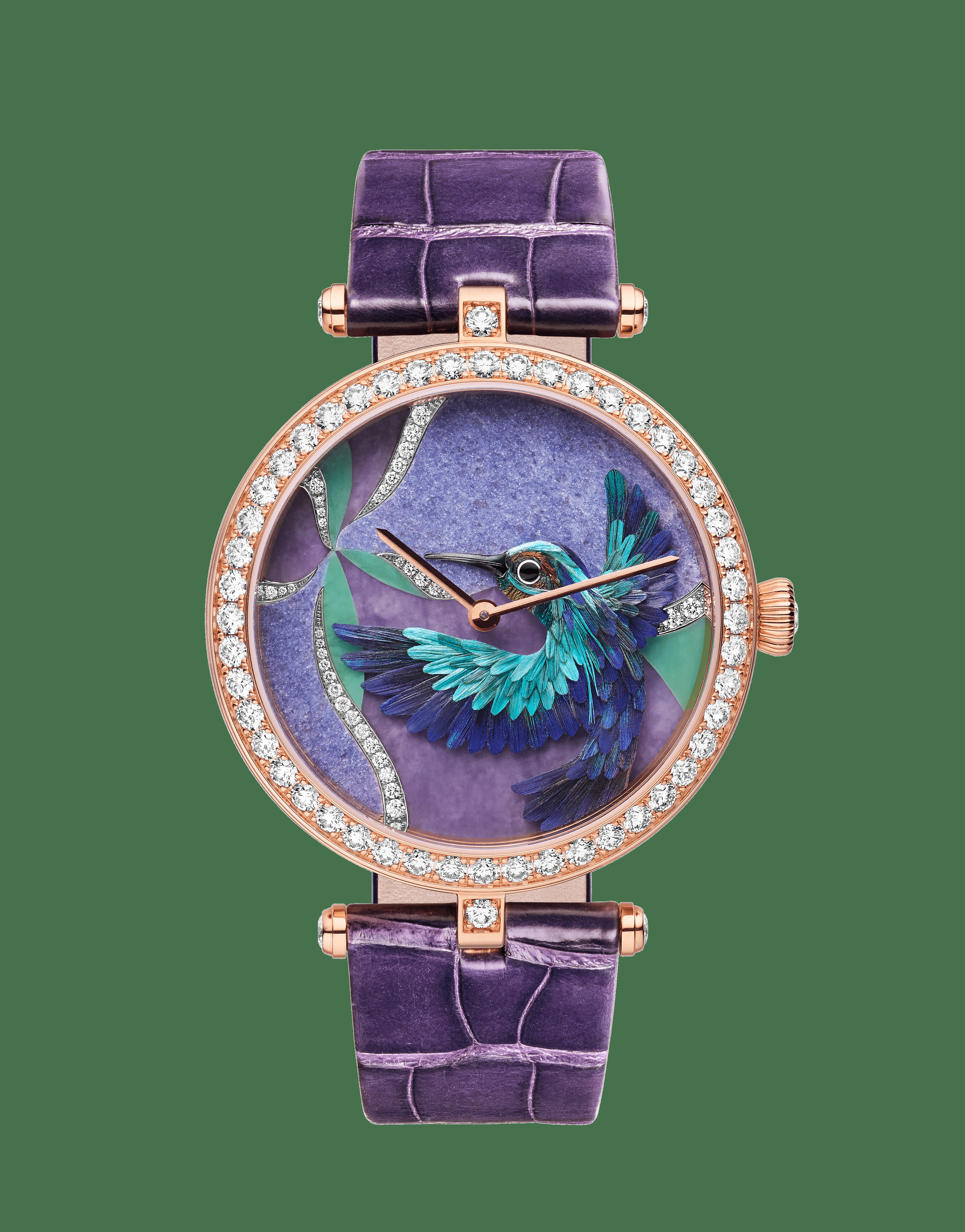Часы Lady Arpels Colibri Indigo