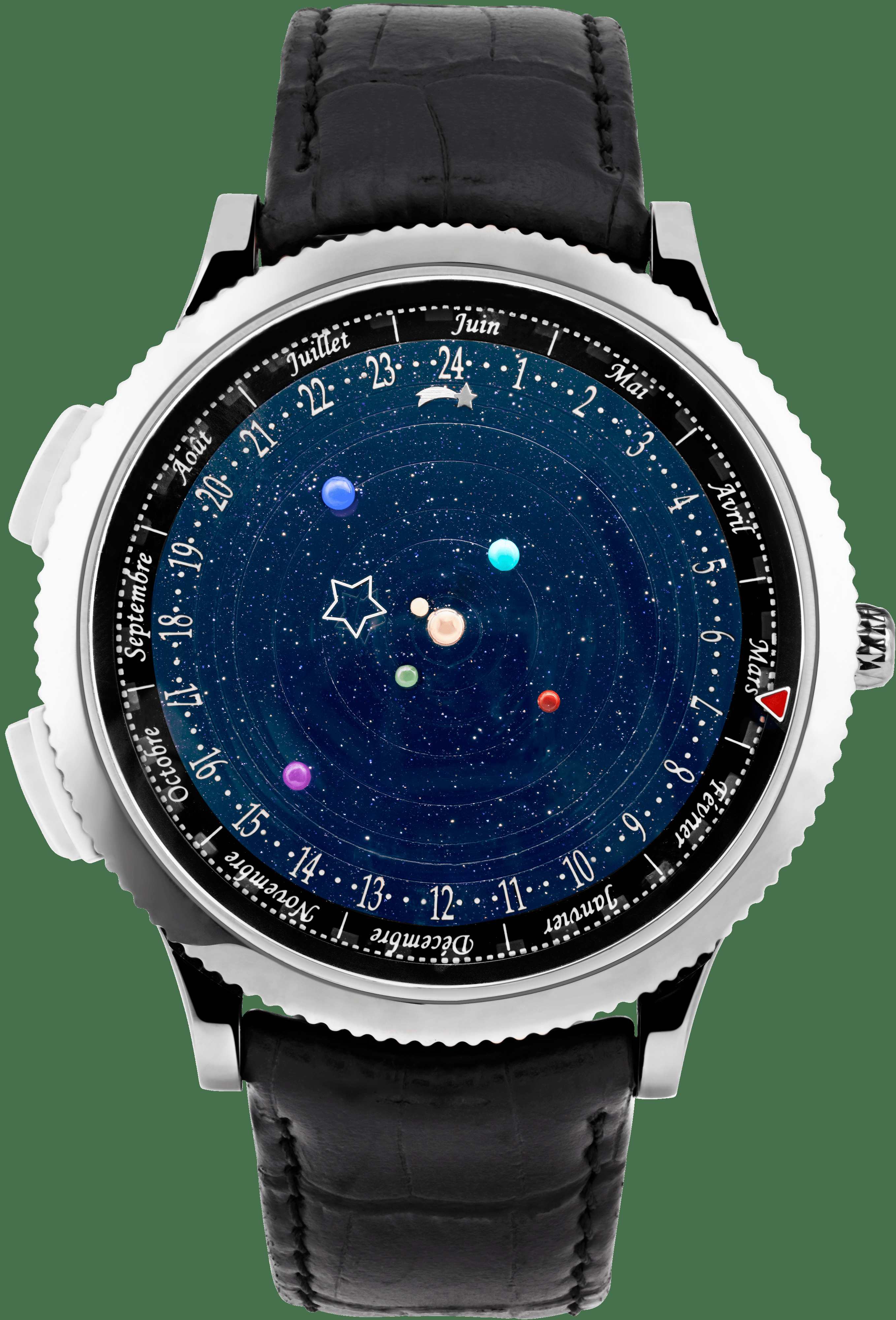 Часы Midnight Planétarium