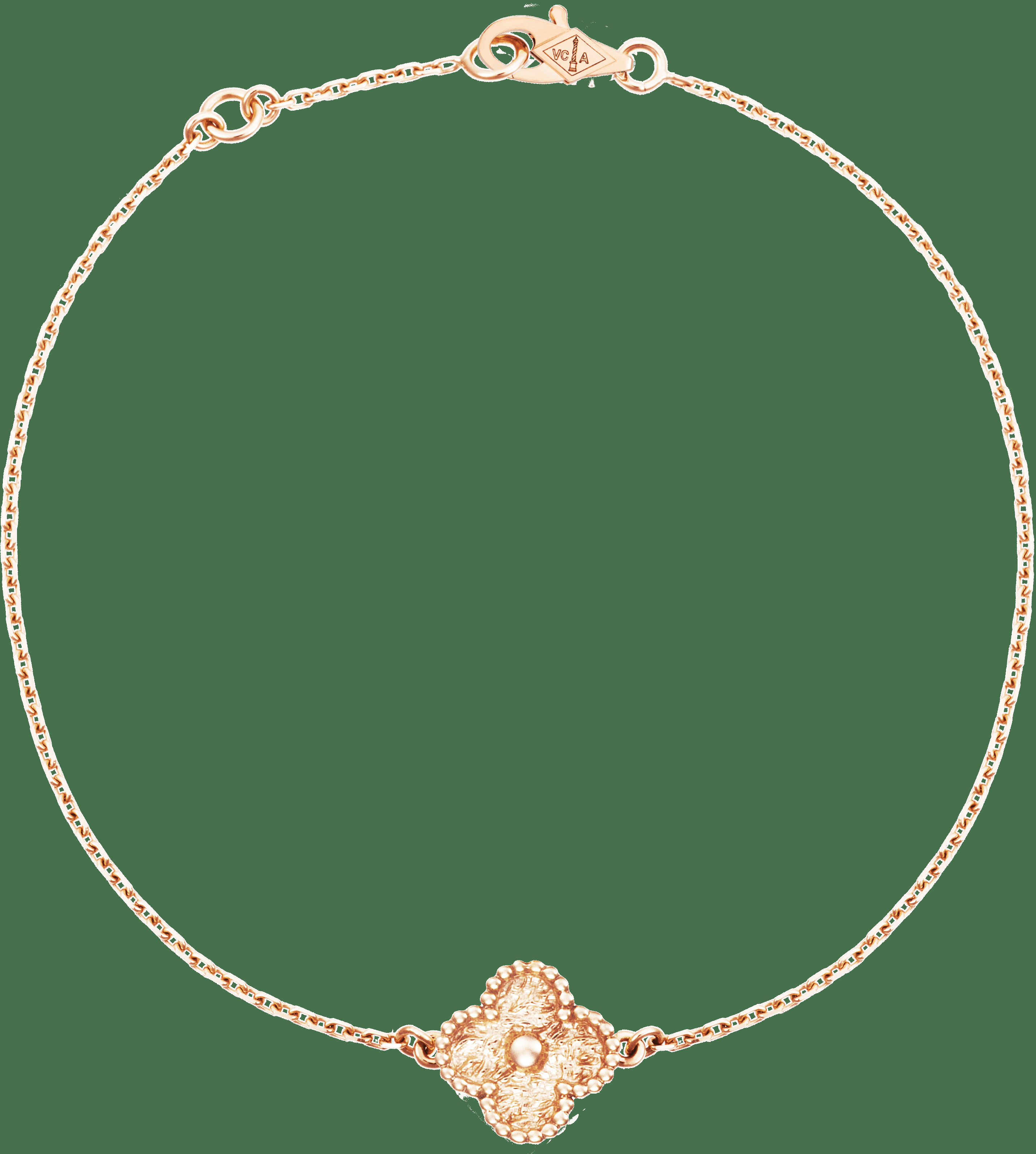 Браслет Sweet Alhambra, розовое золото