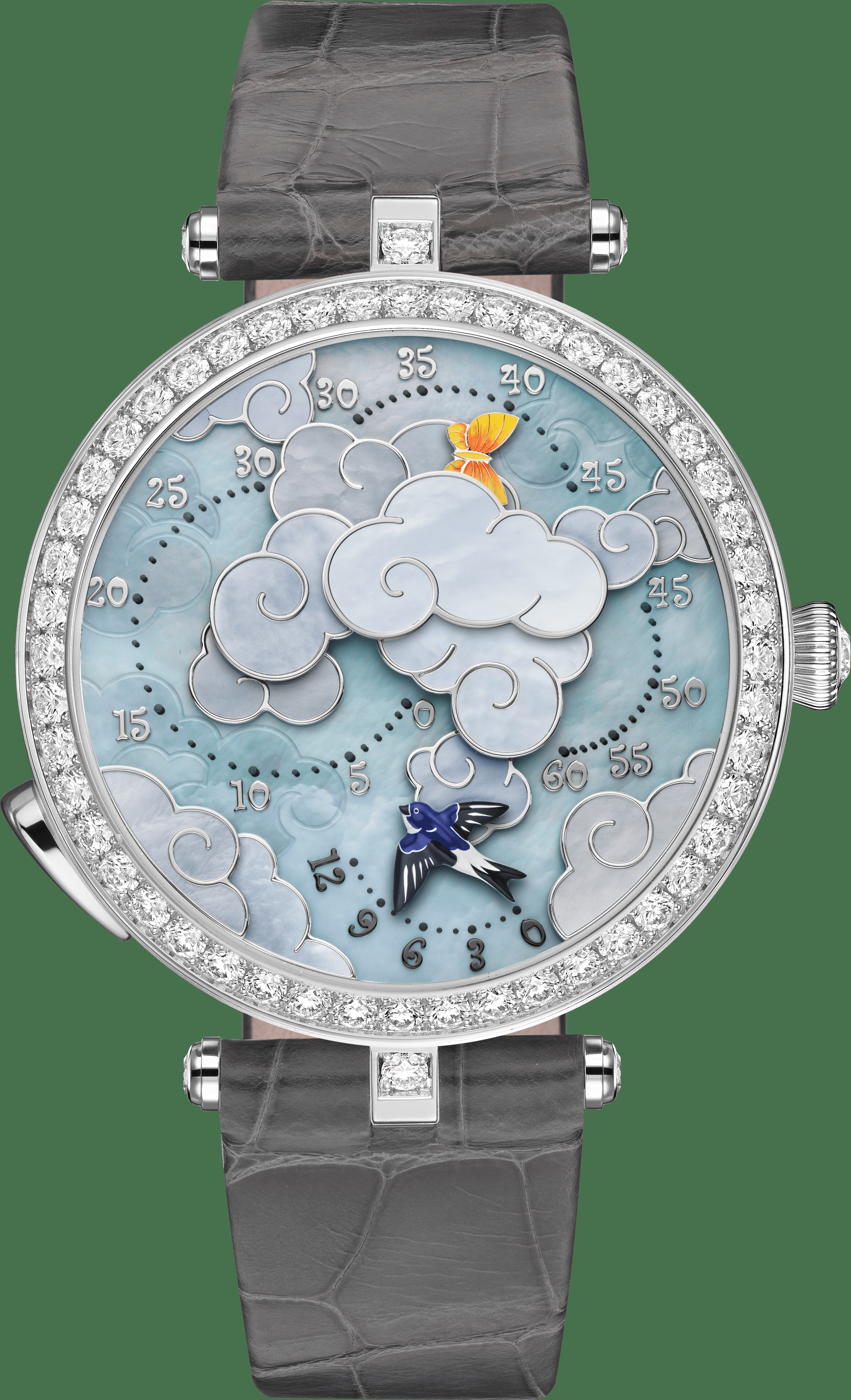 Часы Lady Arpels Ronde des Papillons