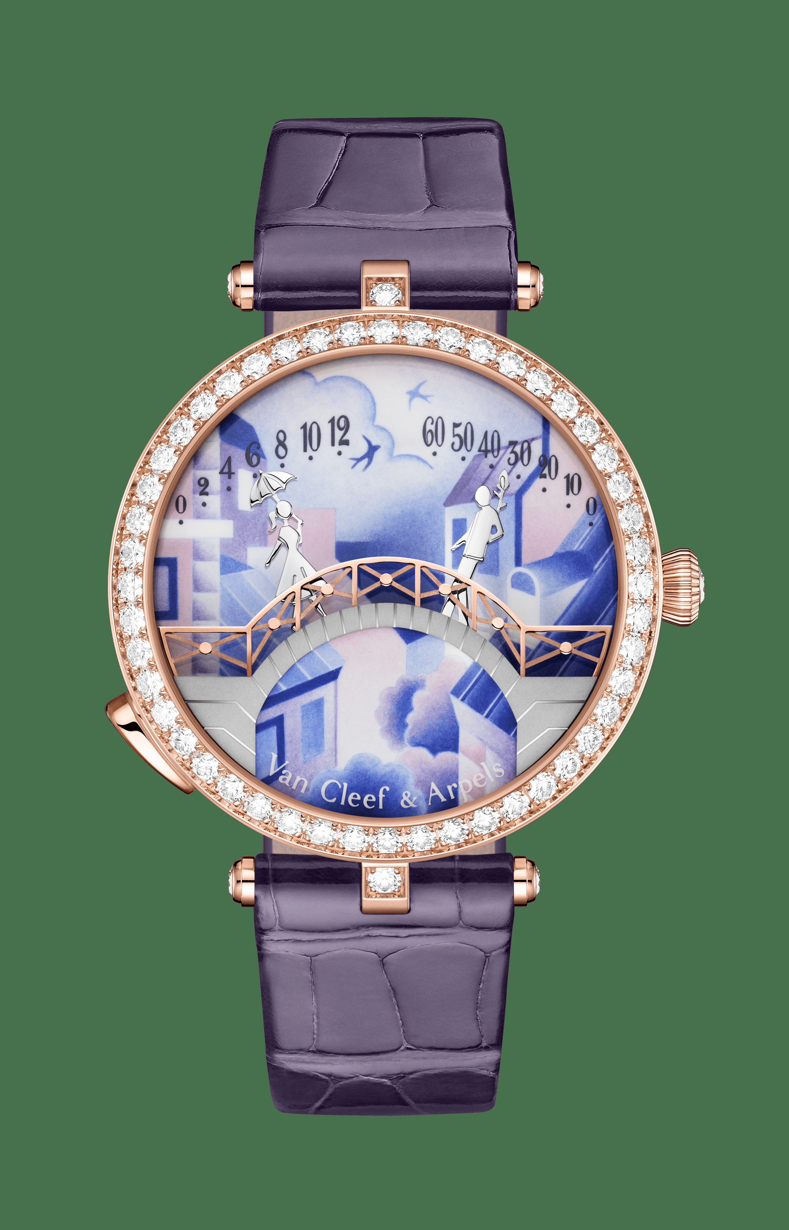 Часы Lady Arpels Pont des Amoureux Jour