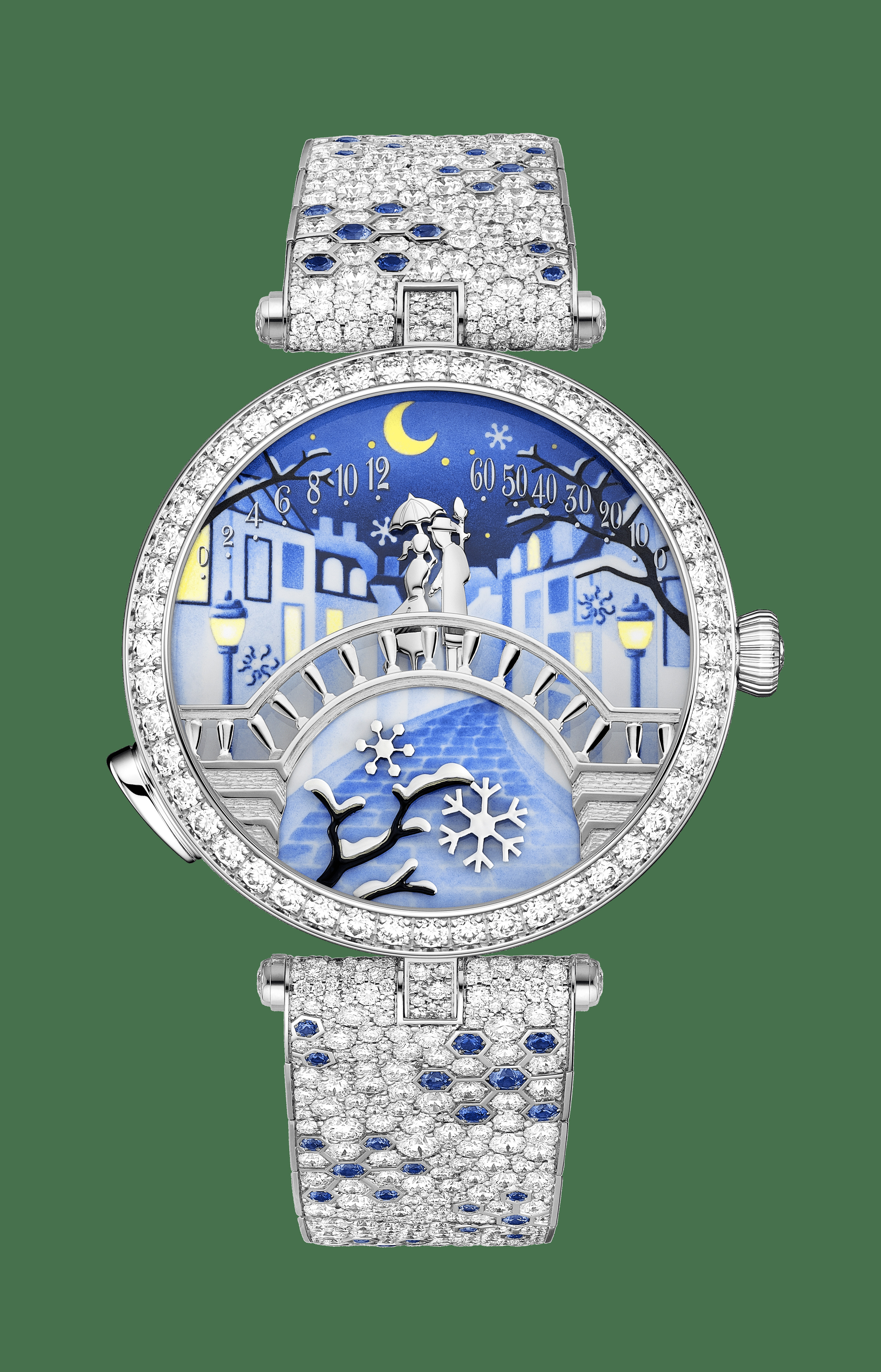 Часы Lady Arpels Pont des Amoureux Hiver