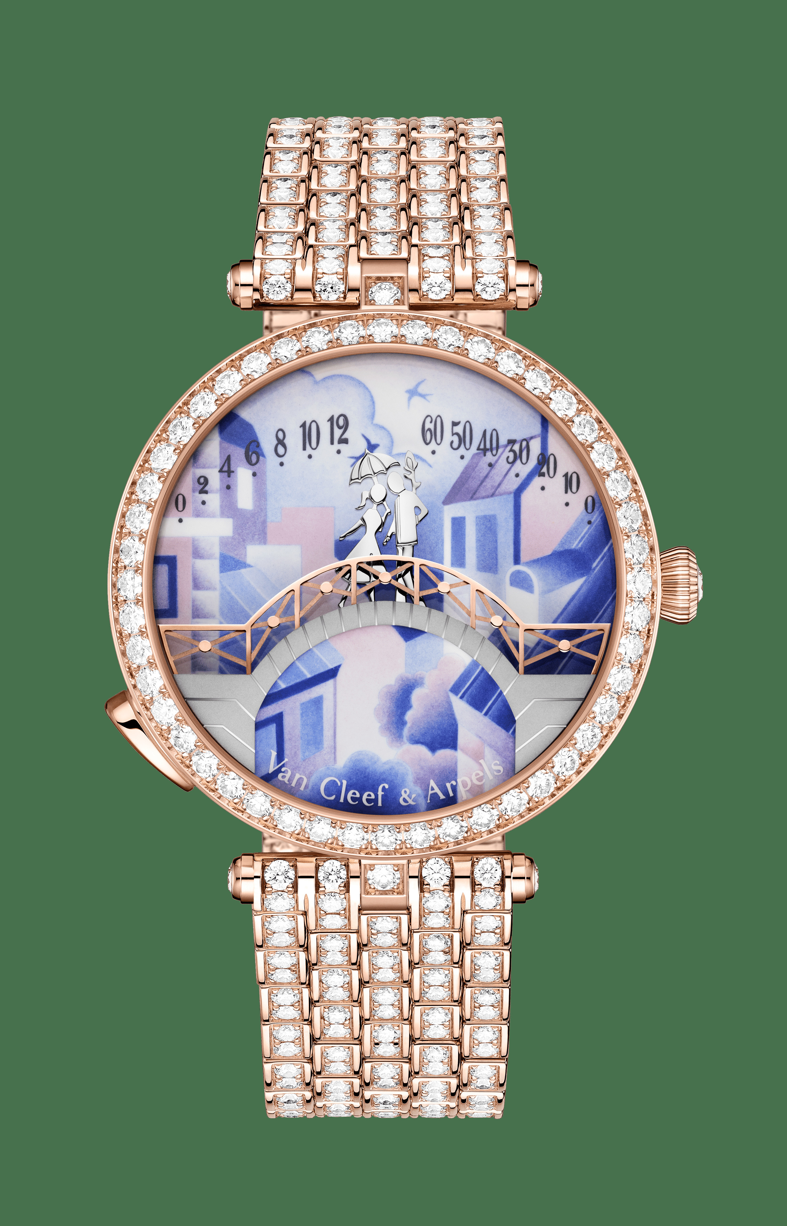 Часы Lady Arpels Pont des Amoureux Jour