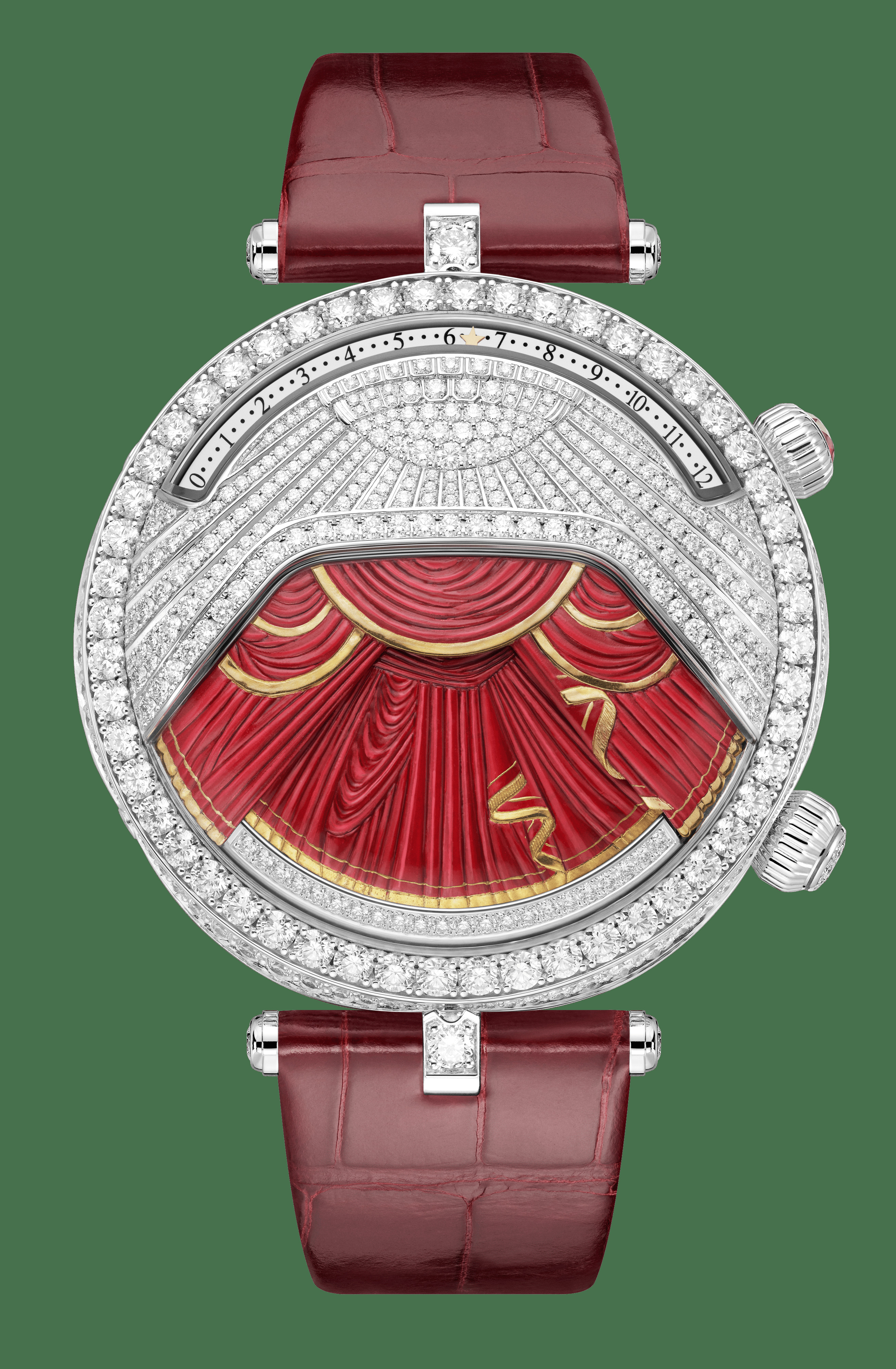 Часы Lady Arpels Ballerine Musicale Rubis