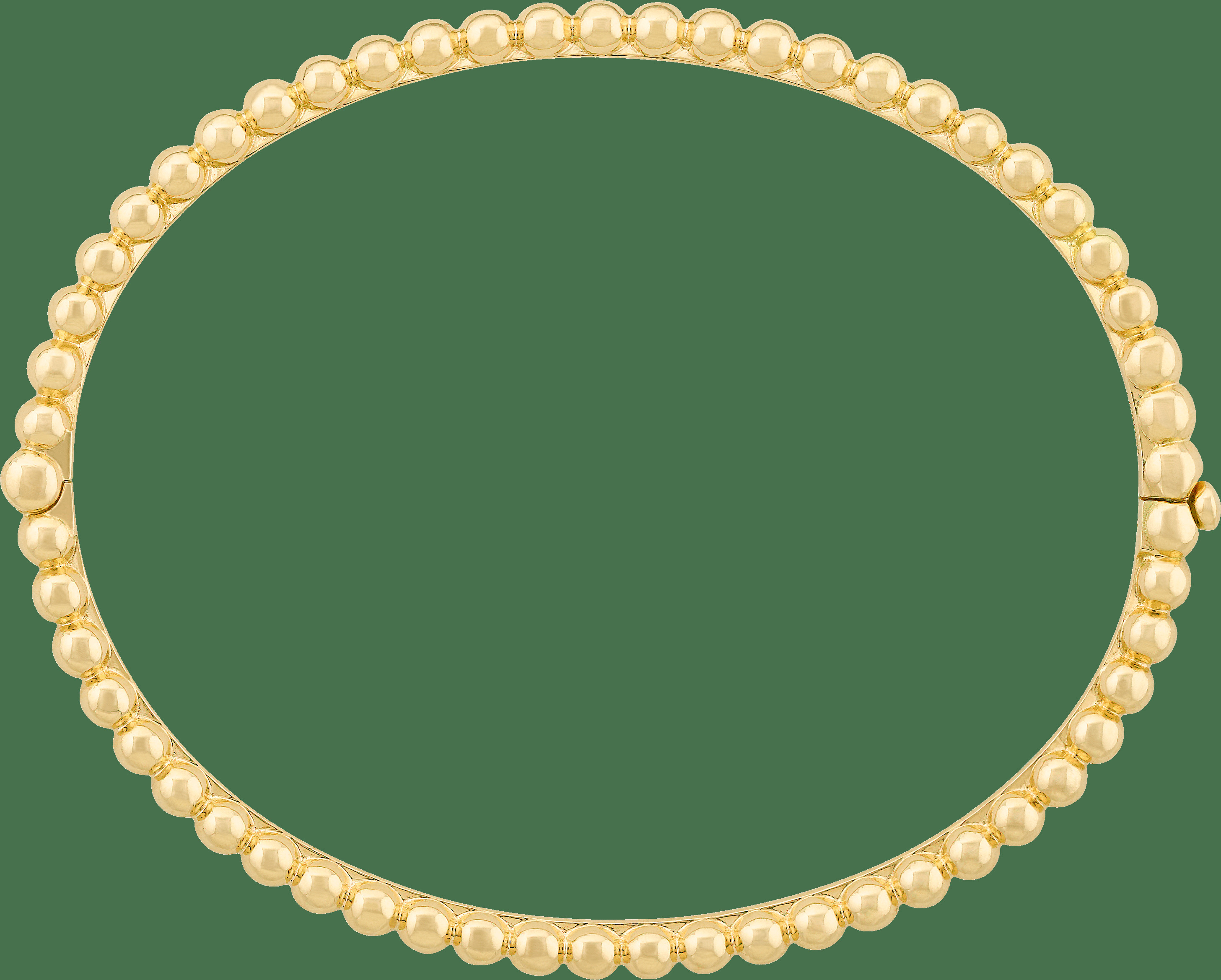 Браслет Perlée Perles d’or, желтое золото, большая модель