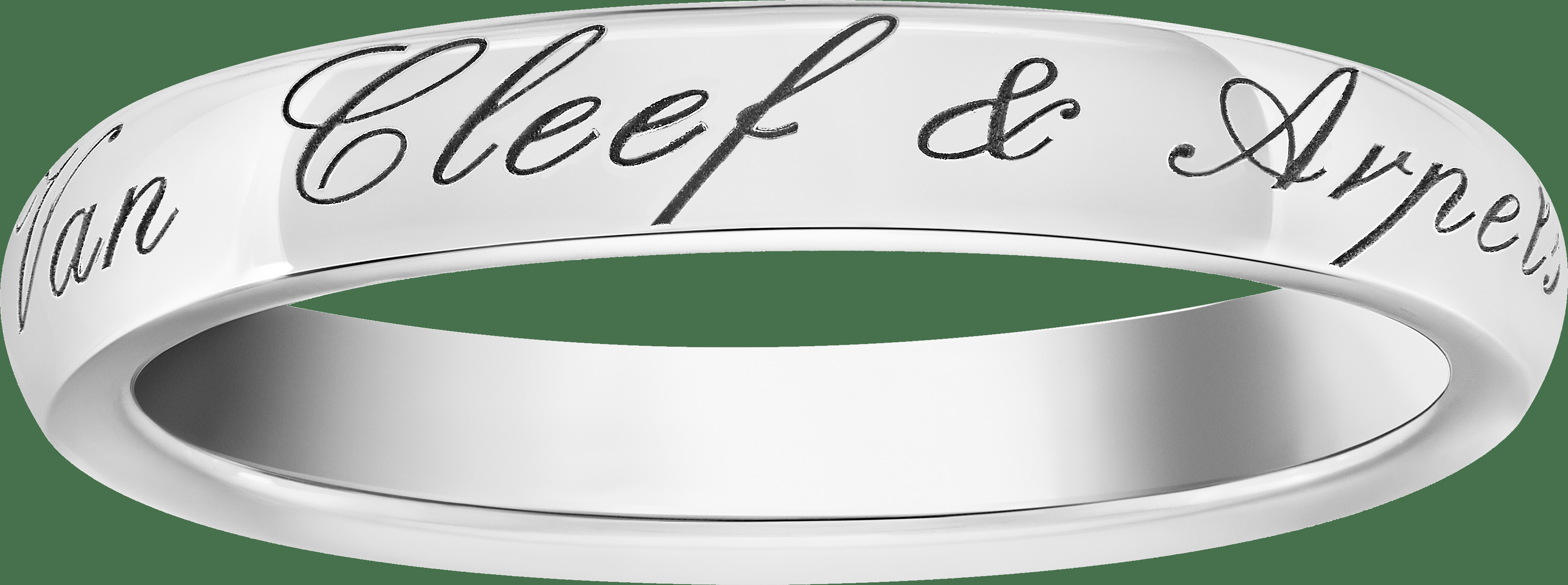 Обручальное кольцо Tendrement Signature, платина