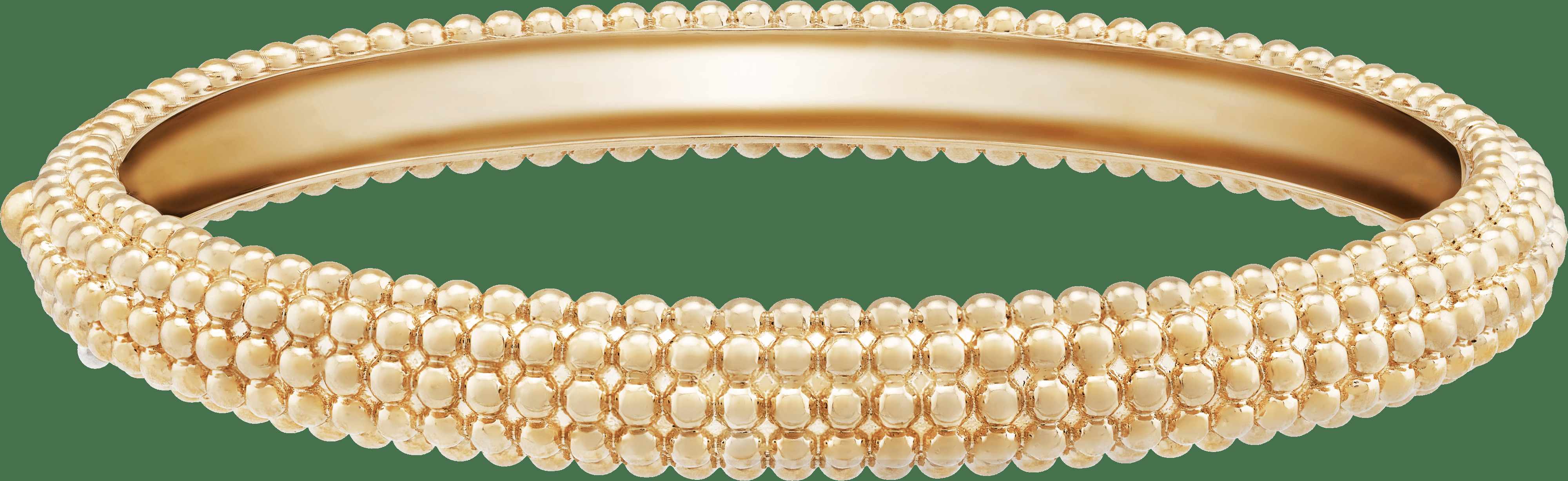 Браслет Perlée perles d'or, 5 рядов, желтое золото, маленькая модель.