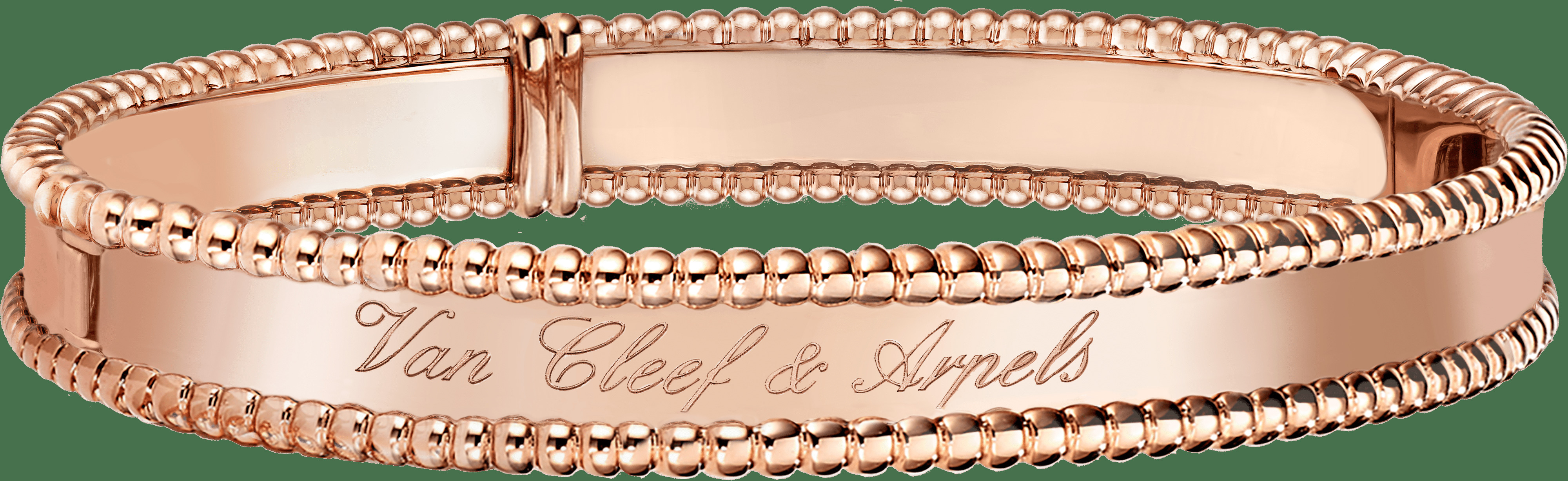Браслет Perlée signature, розовое золото, маленькая модель