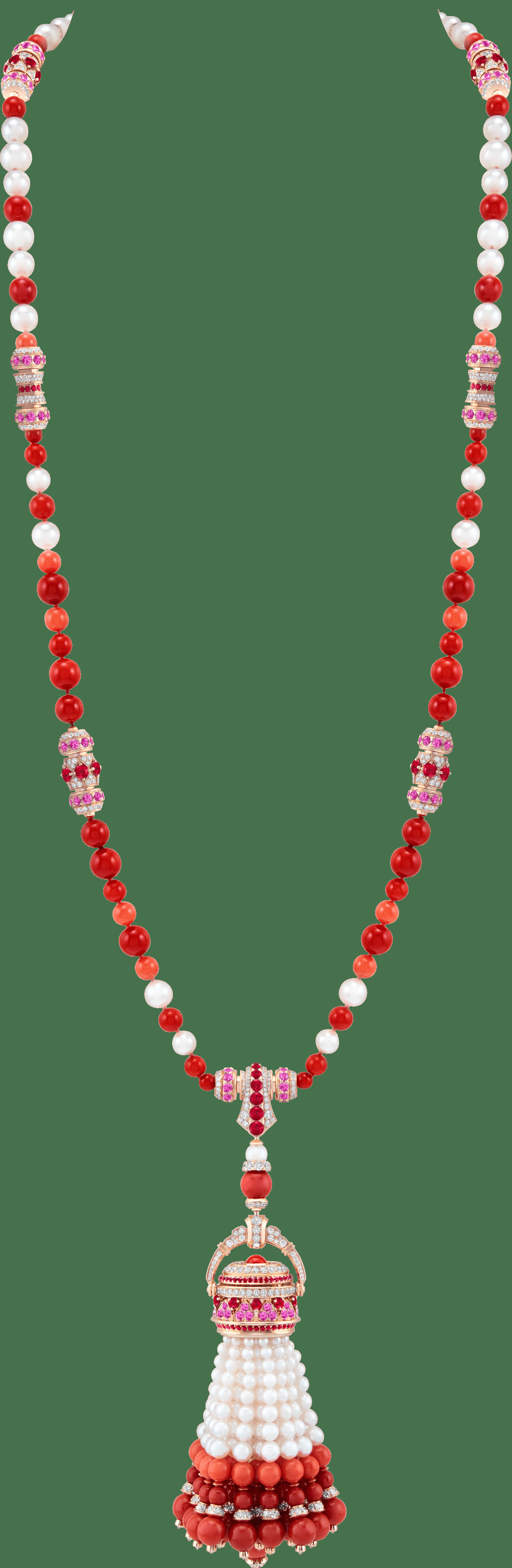 Трансформируемое длинное колье-часы Pompon Gaia