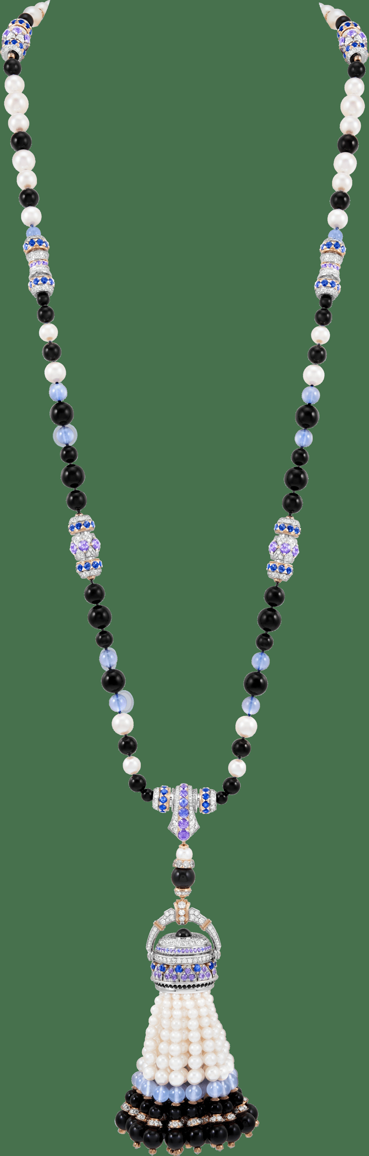 Трансформируемое длинное колье-часы Pompon Gaia