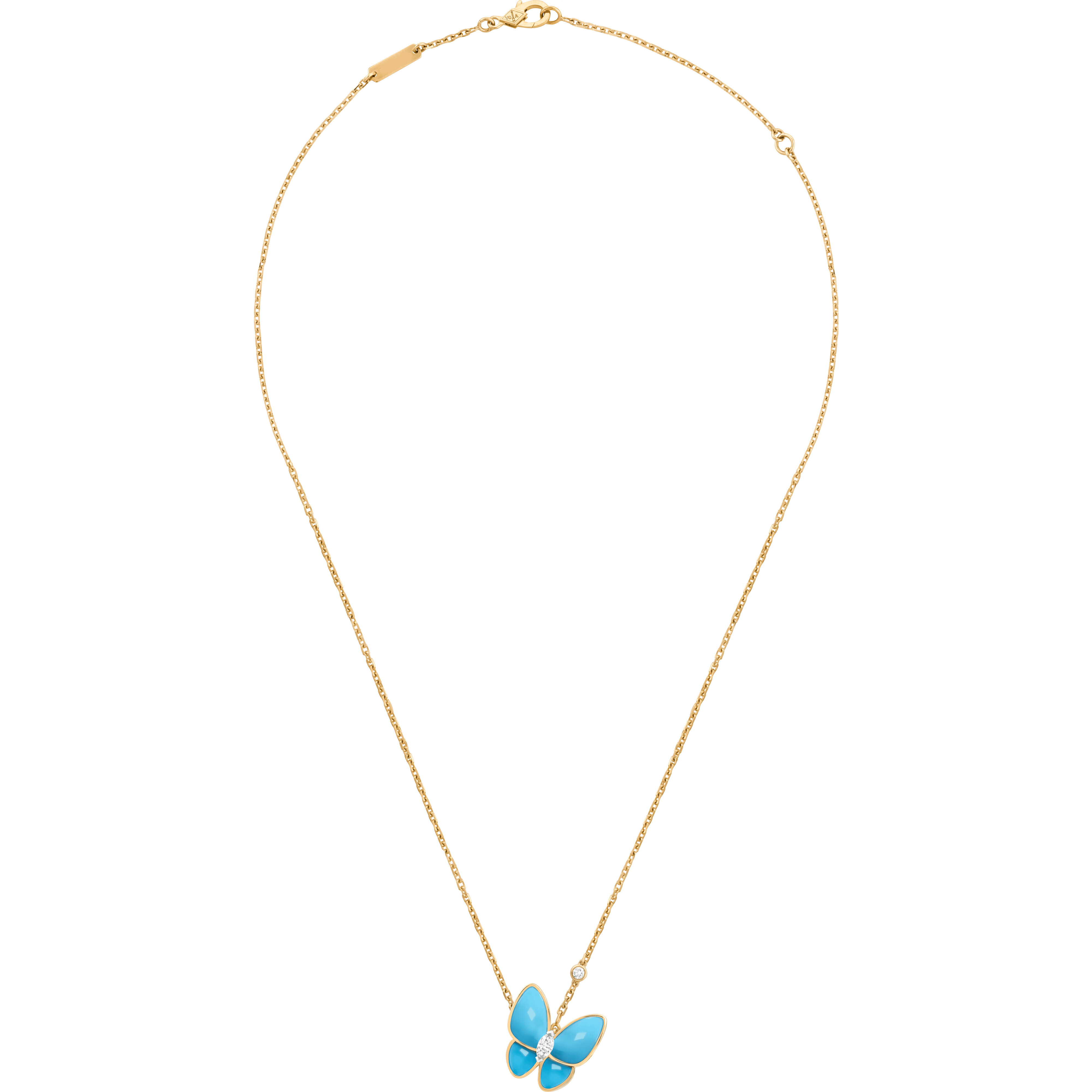 Aristos_Erp::Add to Cart Подвеска Two Butterfly, желтое золото, белое золото, бирюза, бриллианты Подвеска Two Butterfly, желтое золото, белое золото, бирюза, бриллианты